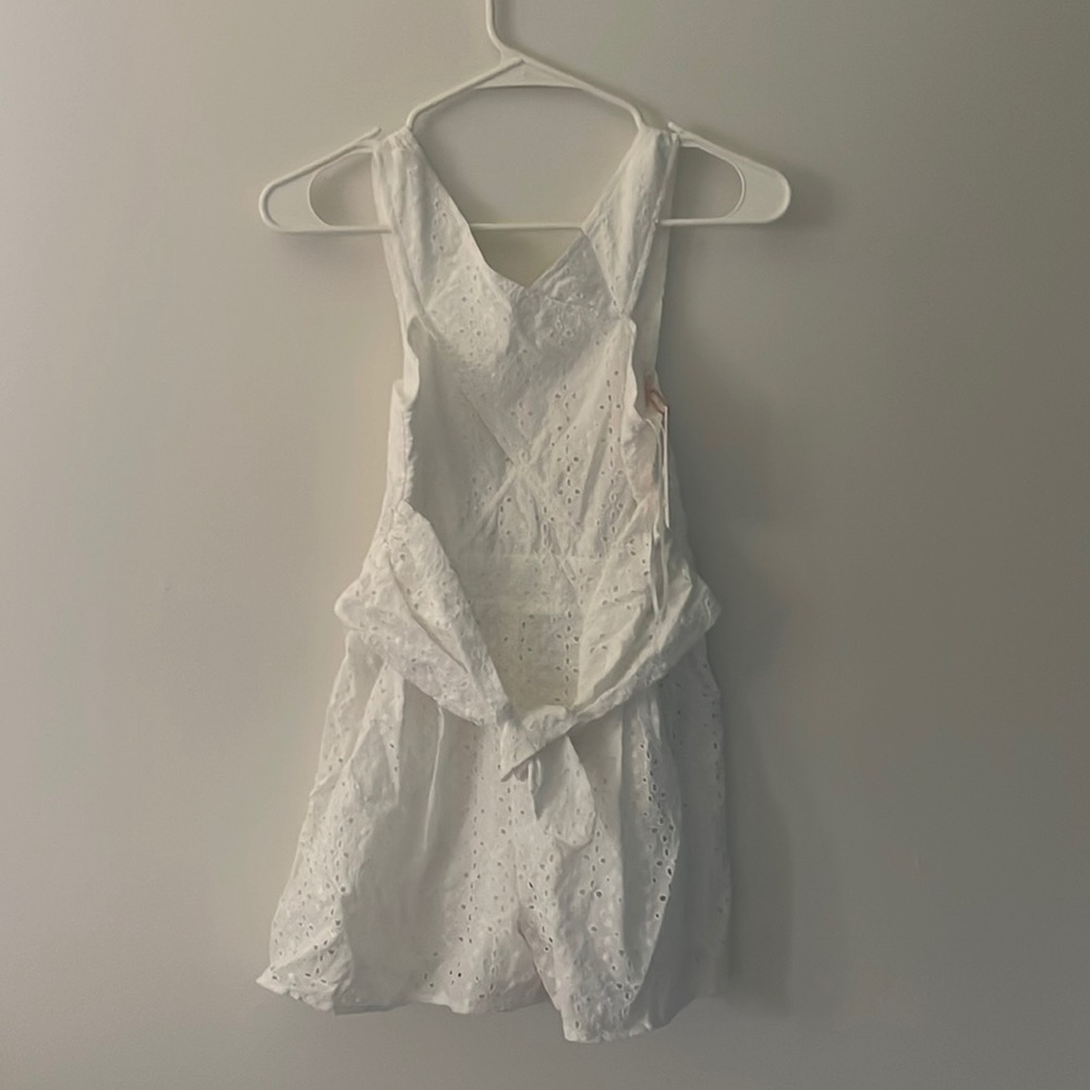 Girls white dress